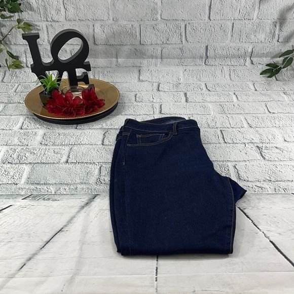 GAP Denim - Women’s Gap Classic 5-Pocket Regular Curvy True Skinny Denim Pants (16/33) CF01